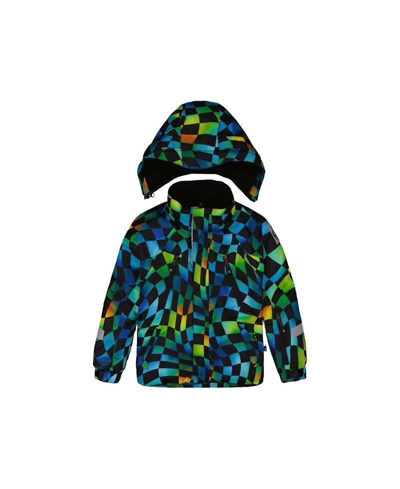Deux par Big Boys (7-14) Two Piece Play Snowsuit and Checkerboard with Pants