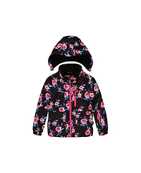 Deux par Deux Toddler Girls (2T-5T) Two Piece Play Snowsuit Rose Print