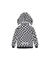Deux par Little and Big Boy 6-16 Two Piece Teknik Snowsuit Checkered Print