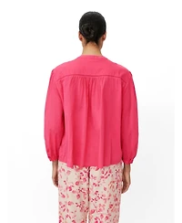 Masai Copenhagen Women's MaIlvianne Pintuck Detail Blouse