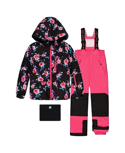 Deux par Toddler Girl (2T-5T) Two Piece Play Snowsuit