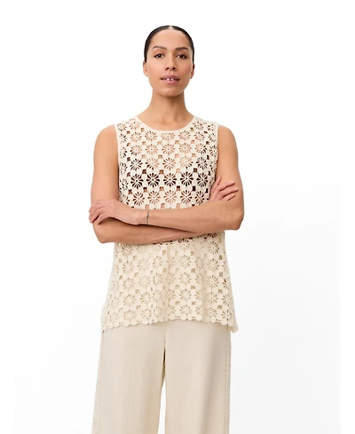 Masai Copenhagen Women's Mafanelis Floral-Crochet Tank Top