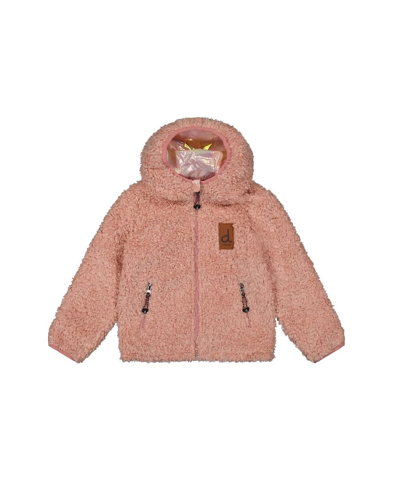 Deux par Toddler Girl(2T-5T) Reversible Mid-Season Jacket