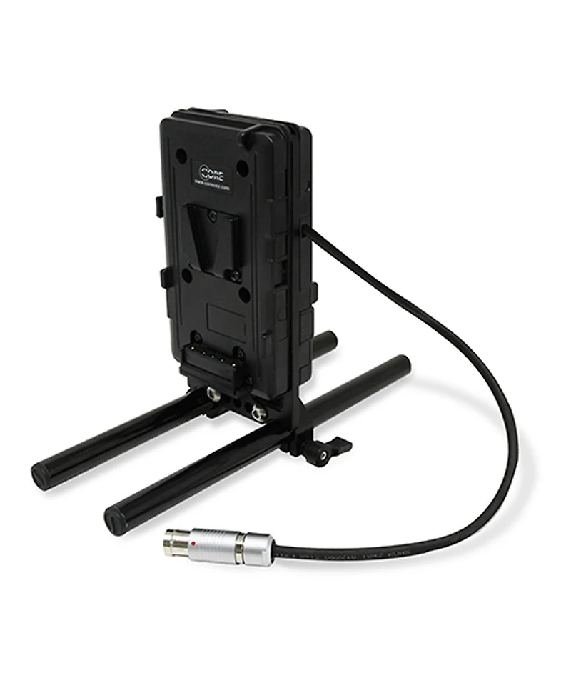 Core Swx Dual V-Mount Battery Plate with 15mm Lws Rod Clamp for Arri Cameras