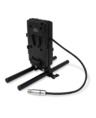 Core Swx Dual V-Mount Battery Plate with 15mm Lws Rod Clamp for Arri Cameras