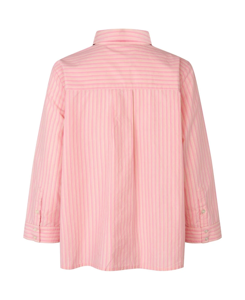 Masai Copenhagen Women's MaIsalina Striped 3/4 Sleeve Shirt