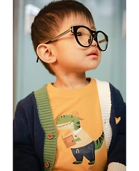 Deux par Deux Toddler Boys 2T -5T Long Sleeve Cotton T-Shirt