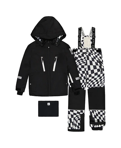 Deux par Toddler Boys (4T-5T) Two Piece Teknik Snowsuit