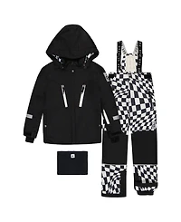 Deux par Toddler Boys (4T-5T) Two Piece Teknik Snowsuit