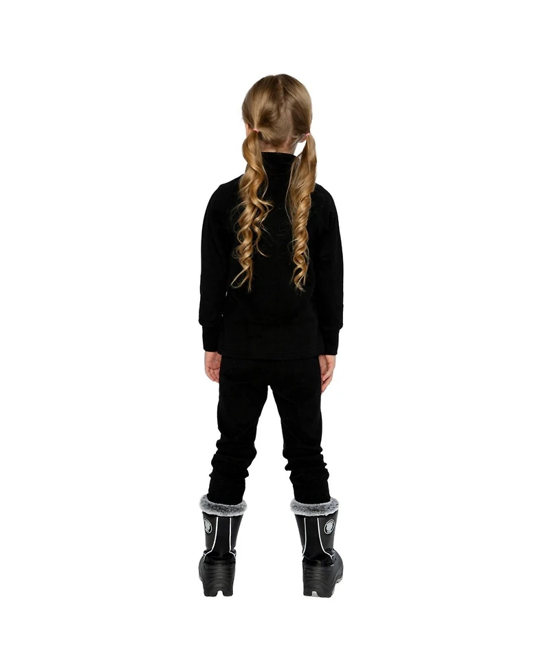 Deux par Deux Toddler Unisex (2T-5T) Two Piece Thermal Underwear set