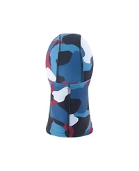 Deux par Deux Little and Big Boy (5-14) Brushed Jersey Camouflage Print Balaclava