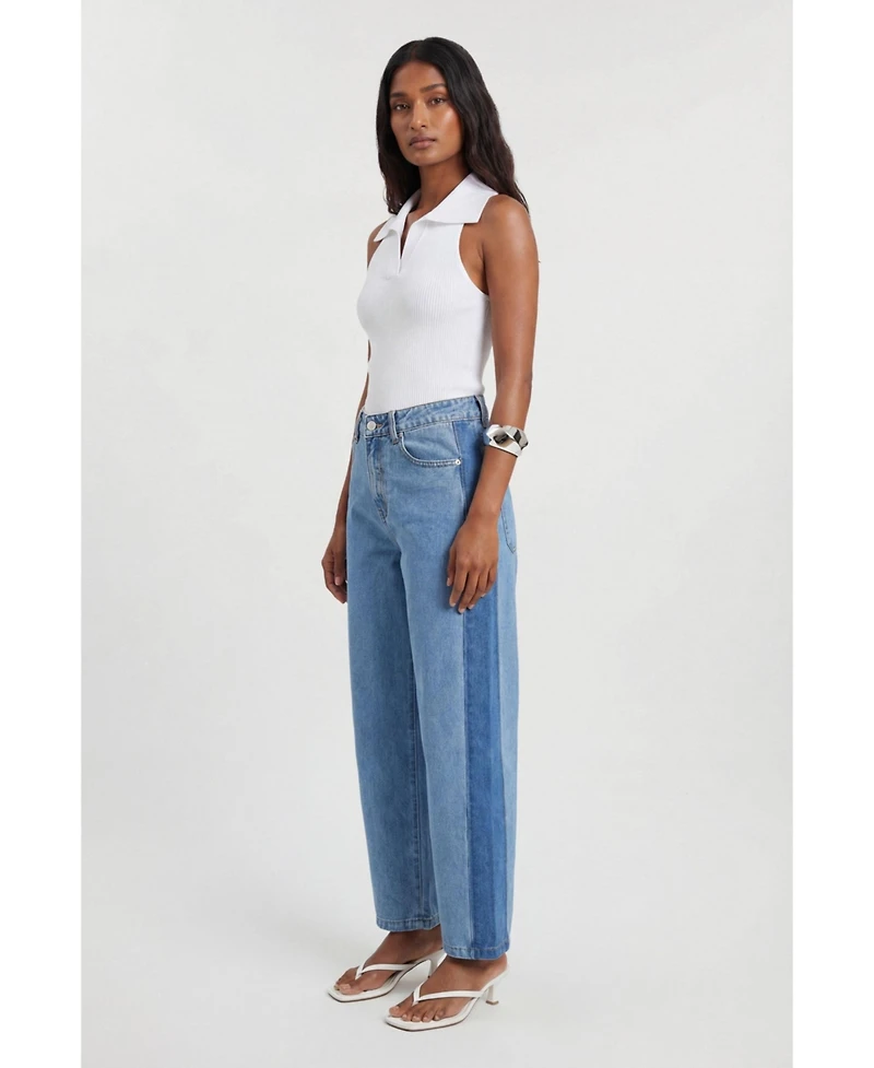 Karen Millen Women's Barrel Leg Jeans