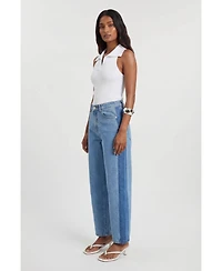 Karen Millen Women's Barrel Leg Jeans