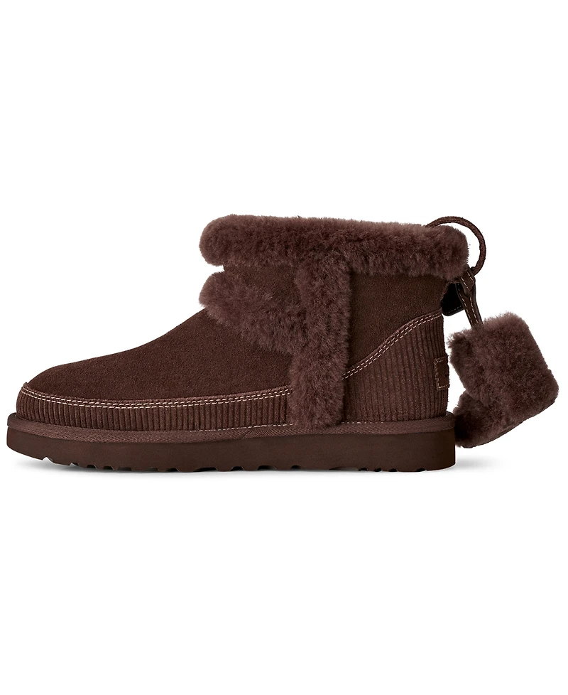 Ugg Women's Classic Mini Heritage Round Toe Booties