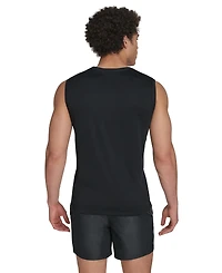 Calvin Klein Men's Logo Rash Guard