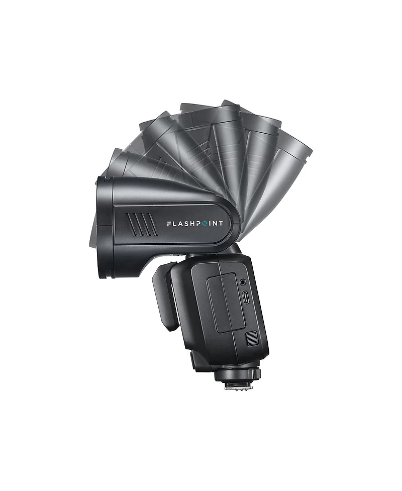Flashpoint X100 Ttl R2 On Camera Li-on Round Head Flash For FujiFilm, Godox V100 F (No Sub Flash)