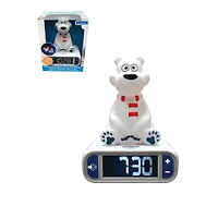 Lexibook Polar Bear Digital Alarm Clock with Night Light Snooze, Clock, Luminous, RL800PB