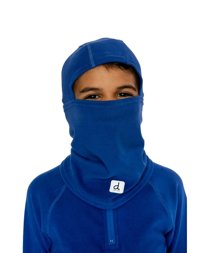 Deux par Deux Little and Big Boy 10 -14 Brushed Jersey Balaclava