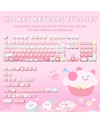 Lisen Cherry Profile Keycap Set for Mechanical Keyboards
