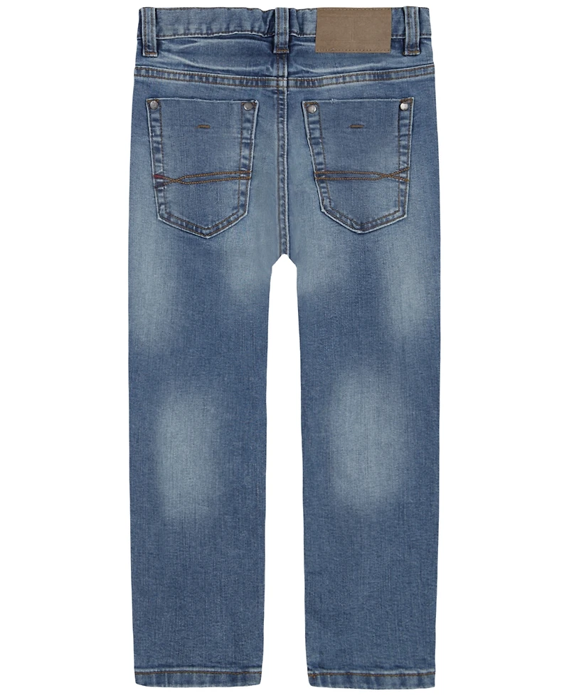 Tommy Hilfiger Toddler and Little Boys Regular-Fit Blue Stone Jeans