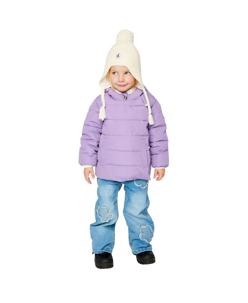 Deux par Toddler Girls (2-5) Winter Jacket Adapted for Car Seats