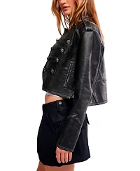 Free People Women's Utility A-Line Mini Skirt