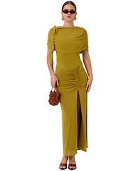 Ivy Mesh Midi Dress