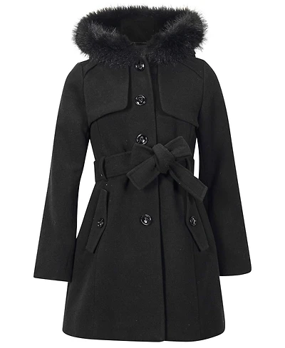 Sam Edelman Girls' 7-16 Long-Sleeve Belted Trench Coat
