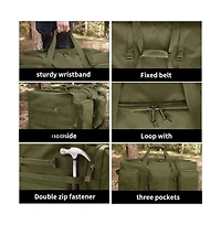 Piscifun Waterproof Oxford Camping Travel Duffle Bag Gym Sports Weekender Tote Organizer