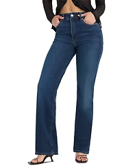 Good American Women's Straight-Fit Jeans