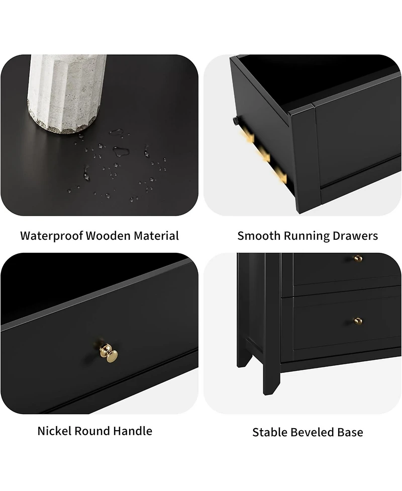 gaomon 6 Drawer Dresser for Bedroom