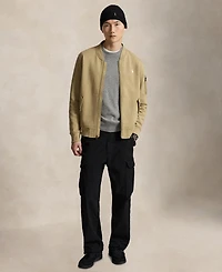 Polo Ralph Lauren Men's Double-Knit Flight Bomber Jacket