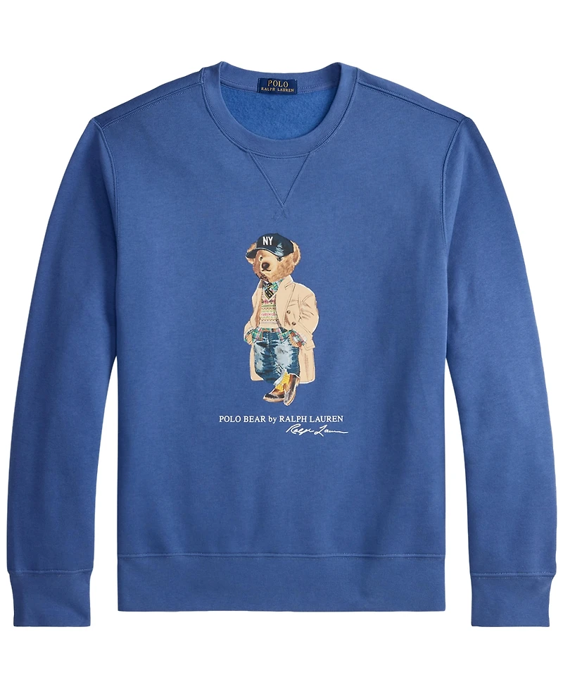 Polo Ralph Lauren Men's Bear Fleece Sweatshirt - Bastille Blue