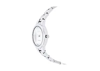 Peugeot Women's Silver 30x25mm Oval Dial Link Bracelet Watch