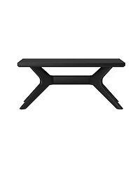 Sunset Living Furniture Cross Leg Rectangular Coffee Table