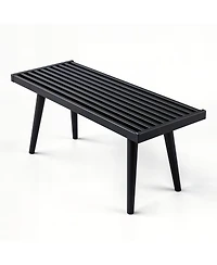 Sunset Living Furniture Mid-Century Modern Twin-Size Bench