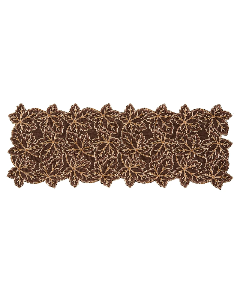 Lenox Lurex Leaves Velvet Centerpiece, 14" x 36"