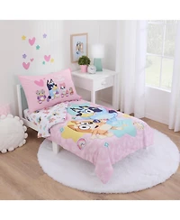 NoJo Bluey Best Day Ever 2 Piece Toddler Sheet Set