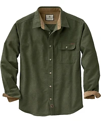 Legendary Whitetails Big & Tall Buck Camp Long Sleeve Casual Fit Button Down Shirt