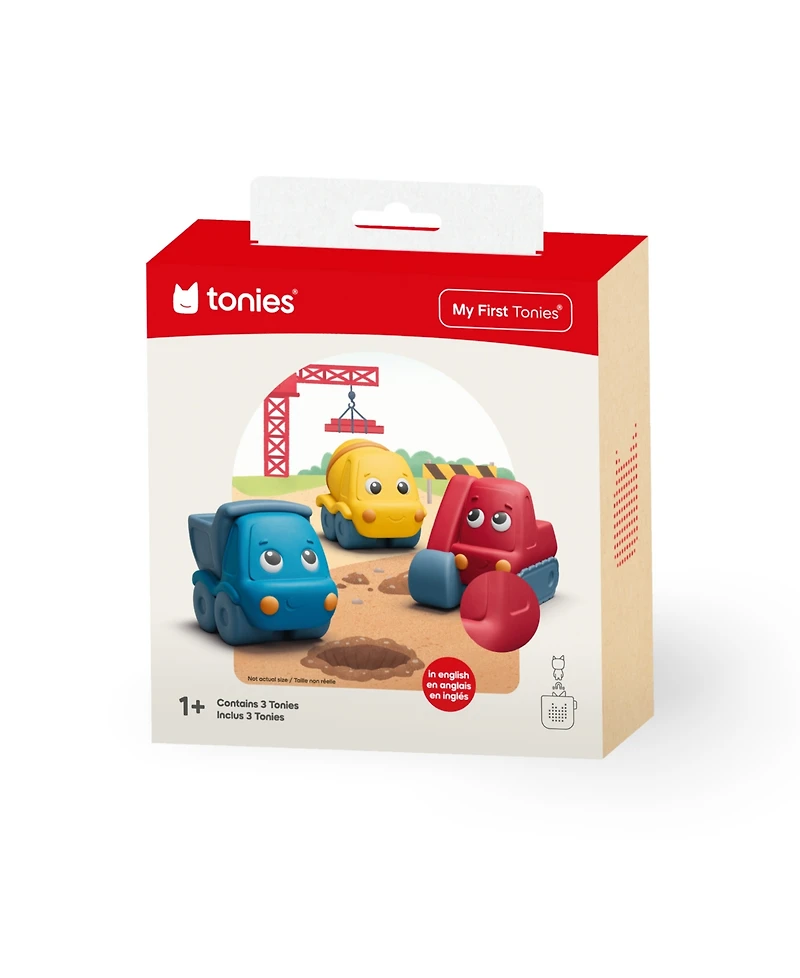 Tonies My First Tonies Construction Set Musical 3-Piece Figurine Set, Ages 1+