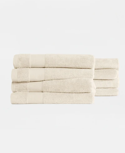 ienjoy Home 8-Pc. Plush Cotton Bath Towel Set, 54" x 30"