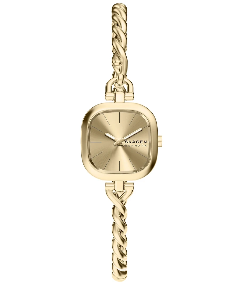 Skagen Women's Mellem Micro Quartz Two-Hand Gold Stainless Steel Watch 20mm