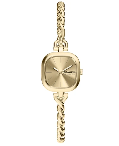 Skagen Women's Mellem Micro Quartz Two-Hand Gold Stainless Steel Watch 20mm