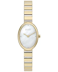 Skagen Women's Anita Oval Quartz Two-Hand Stainless Steel Watch 20mm
