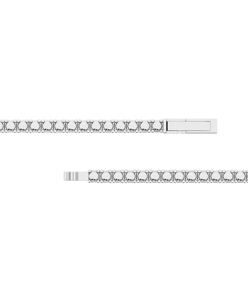 Forever Grown Diamonds Lab-Grown Diamond Bangle (2 ct. t.w.) in Sterling Silver
