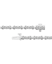 Forever Grown Diamonds Lab-Grown Diamond Bracelet (2 ct. t.w.) in Sterling Silver
