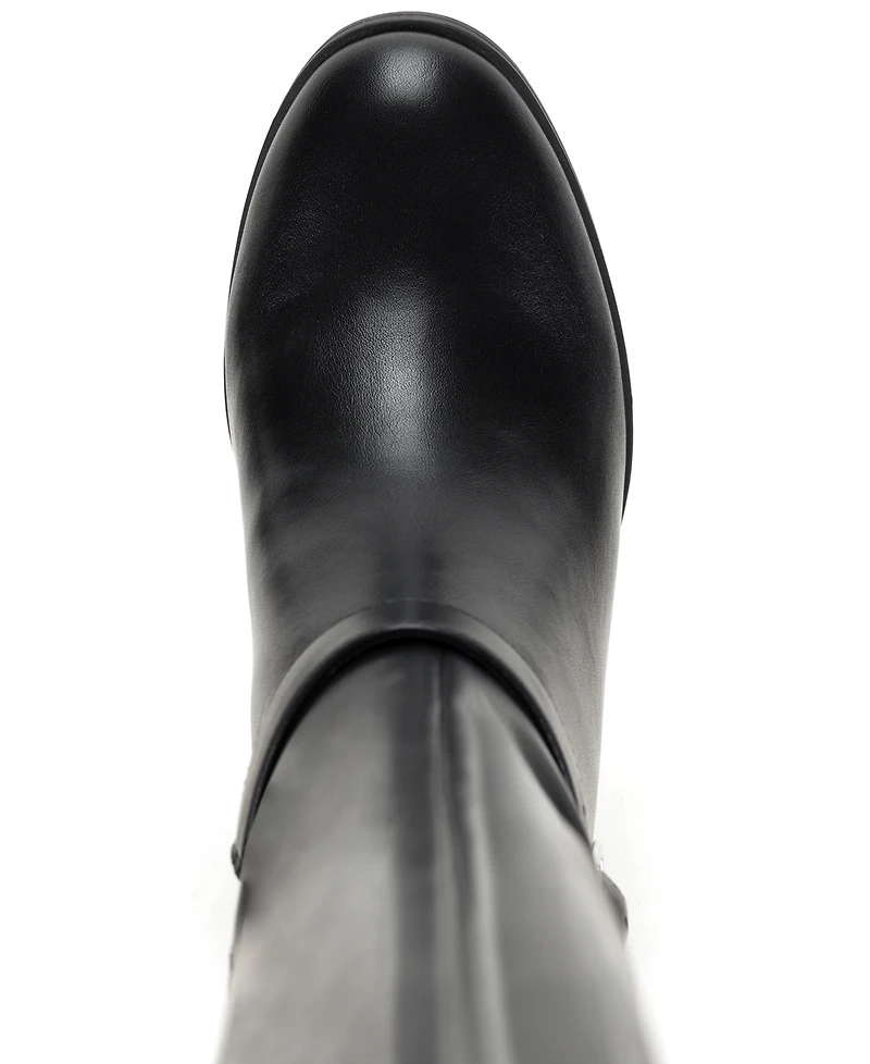 Style & Co Women's Ruthh Round Toe Buckle Detail Dress Boots, Macy's Exclusive