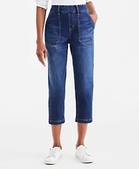 Style & Co Women's High-Rise Pull-On Utility Ankle Jeans, Macy's Exclusive