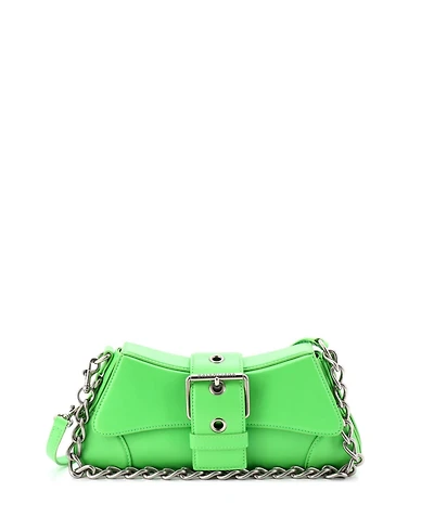 Pre-Owned Balenciaga Lindsay Chain Strap Shoulder Bag Leather