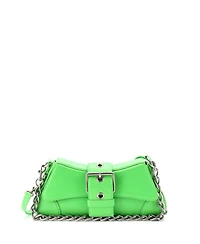 Pre-Owned Balenciaga Lindsay Chain Strap Shoulder Bag Leather